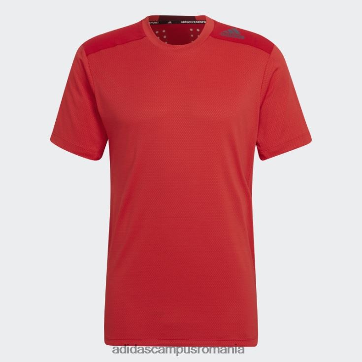 adidas campus romania roșu conceput pentru antrenamentul cald.rdy hiit tee adidas bărbați roșu J266N220169