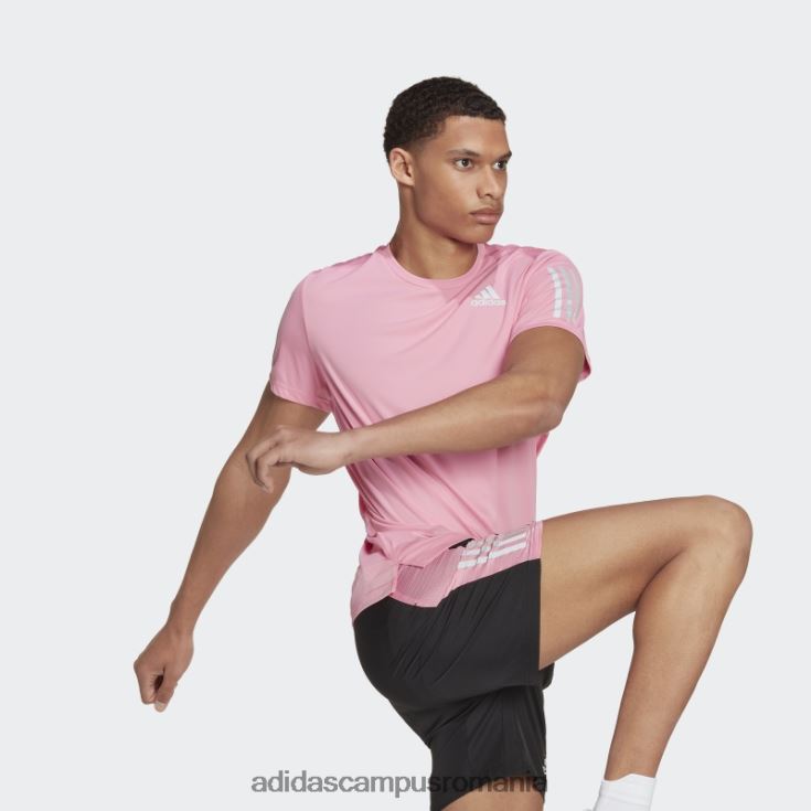 adidas campus romania roz propriul tricou adidas bărbați roz/argintiu J266N220157