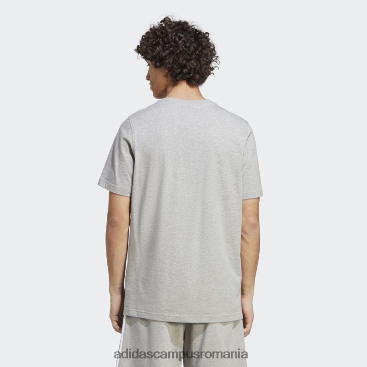 adidas campus romania tricou adicolor classics trefoil gri mediu bărbați gri mediu J266N220594