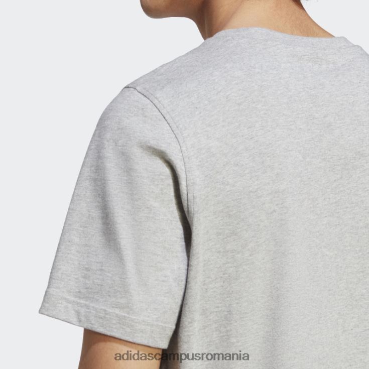 adidas campus romania tricou adicolor classics trefoil gri mediu bărbați gri mediu J266N220594