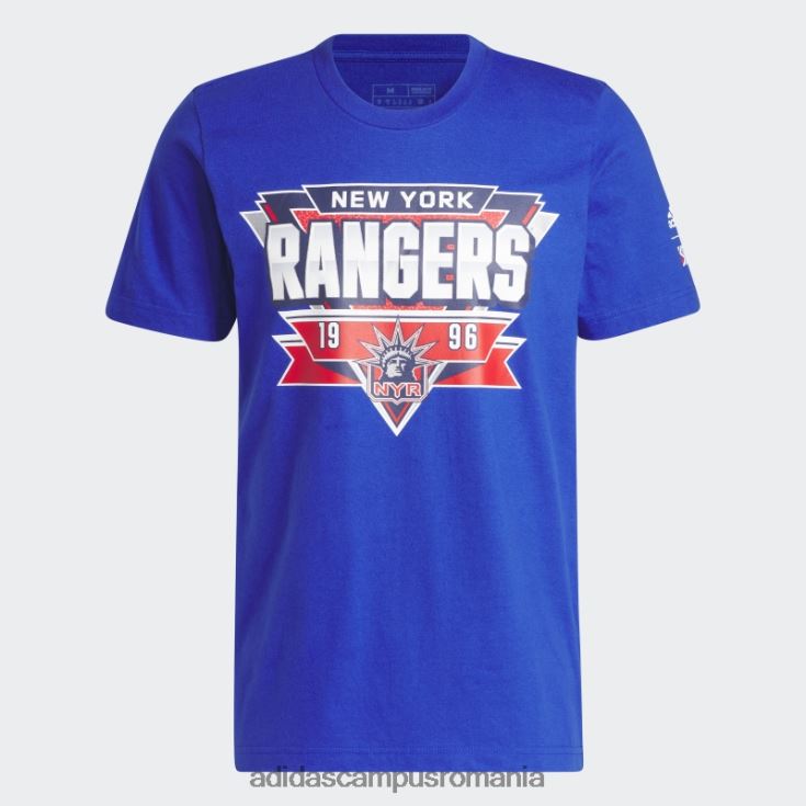 adidas campus romania tricou adidas Rangers albastru regal bărbați albastru regal/multi J266N220625