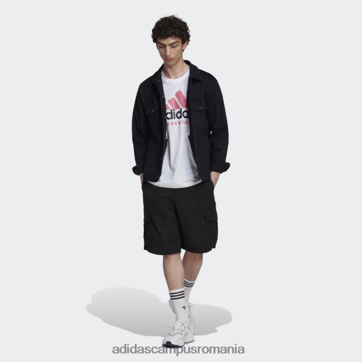adidas campus romania tricou alb juventus DNA bărbați alb J266N220627