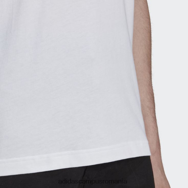 adidas campus romania tricou alb juventus DNA bărbați alb J266N220627