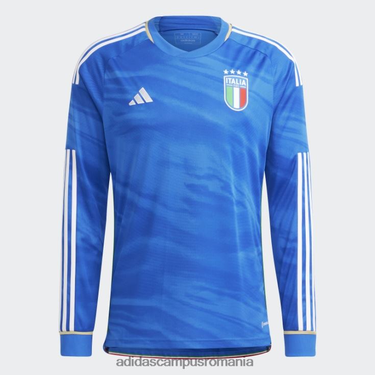 adidas campus romania tricou albastru italia 2023 acasă cu mânecă lungă adidas bărbați albastru J266N220577
