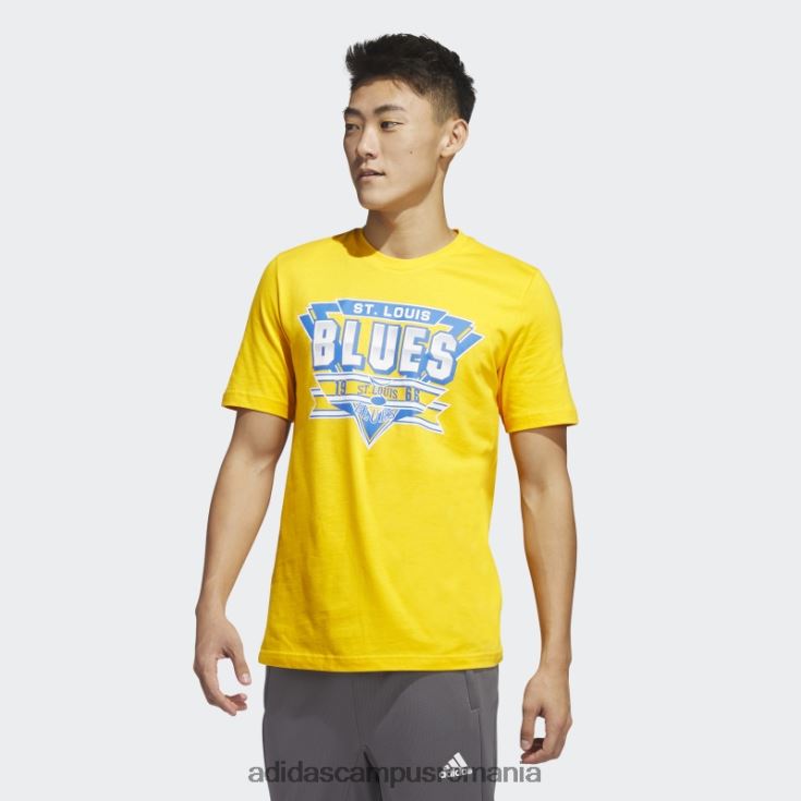 adidas campus romania tricou atletic galben blues playmaker adidas bărbați galben atletic/nhl-slb-515 J266N220271