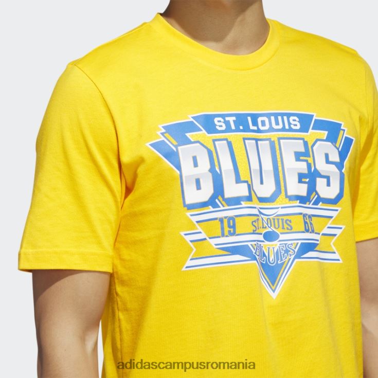 adidas campus romania tricou atletic galben blues playmaker adidas bărbați galben atletic/nhl-slb-515 J266N220271
