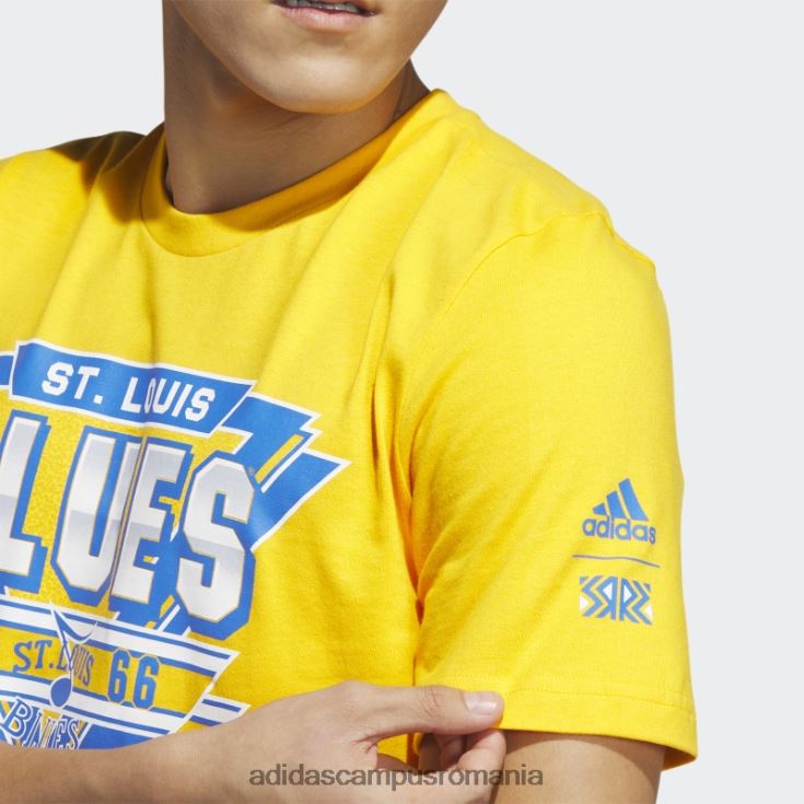 adidas campus romania tricou atletic galben blues playmaker adidas bărbați galben atletic/nhl-slb-515 J266N220271