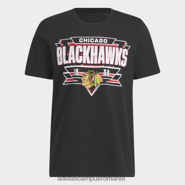 adidas campus romania tricou blackhawks playmaker negru adidas bărbați negru/multi J266N220214