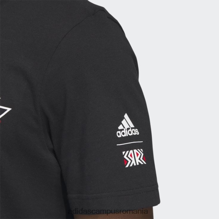 adidas campus romania tricou blackhawks playmaker negru adidas bărbați negru/multi J266N220214