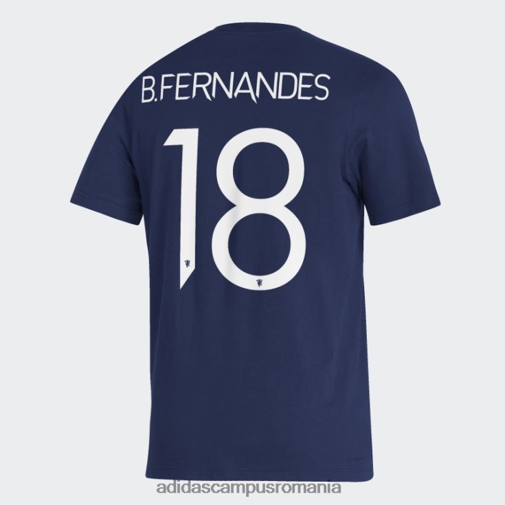 adidas campus romania tricou bleumarin pentru jucători manchester united bărbați navy/soccr-mua-smm J266N220723