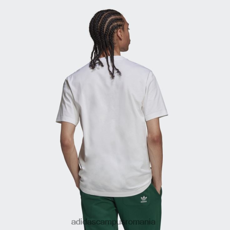 adidas campus romania tricou cu logo eqt alb adidas bărbați alb J266N220838