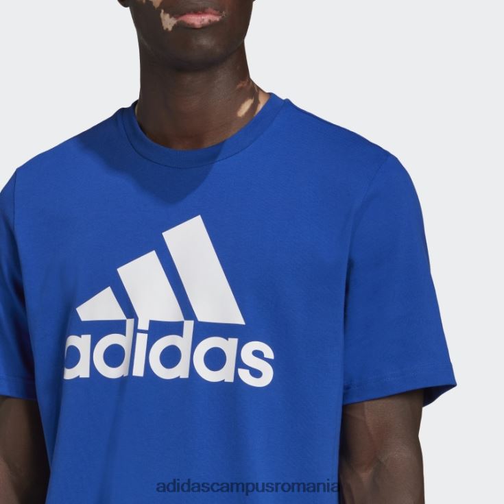 adidas campus romania tricou cu logo mare essentials albastru regal bărbați albastru regal/alb J266N220360