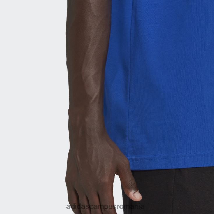 adidas campus romania tricou cu logo mare essentials albastru regal bărbați albastru regal/alb J266N220360