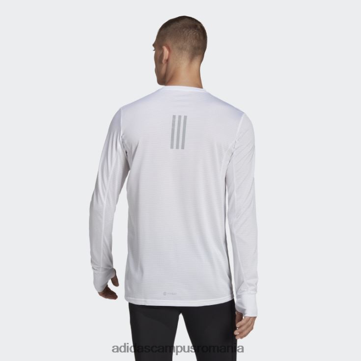 adidas campus romania tricou cu mânecă lungă, alb adidas bărbați alb J266N220658