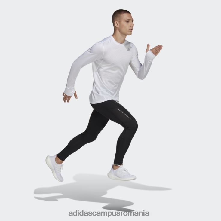 adidas campus romania tricou cu mânecă lungă, alb adidas bărbați alb J266N220658
