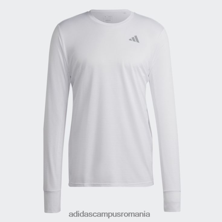 adidas campus romania tricou cu mânecă lungă, alb adidas bărbați alb J266N220658