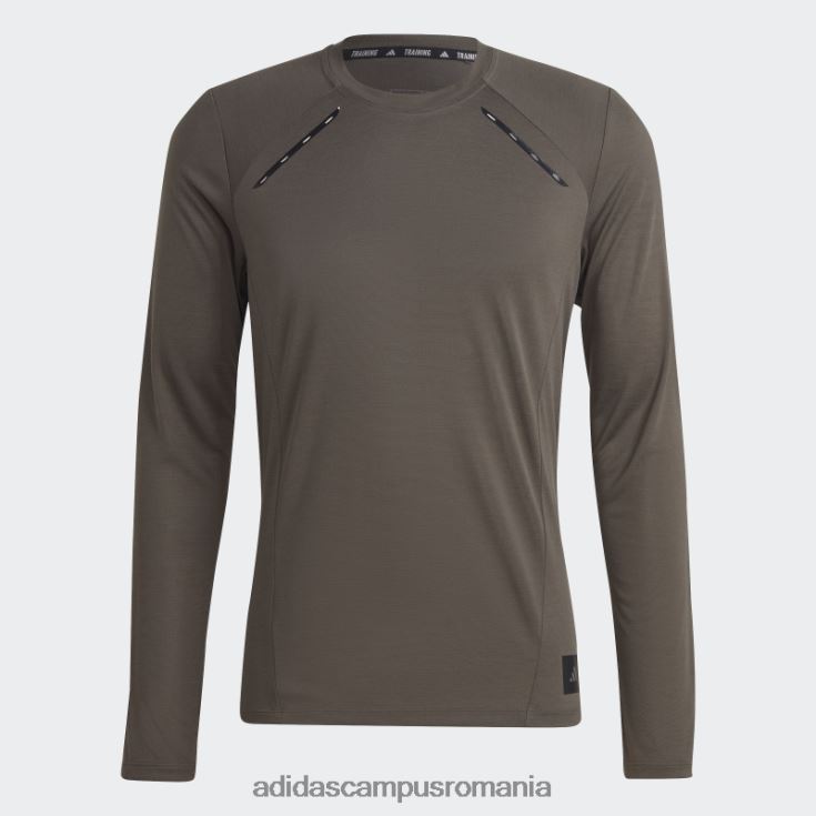 adidas campus romania tricou cu mânecă lungă de antrenament olive best of adi bărbați măsline J266N220549