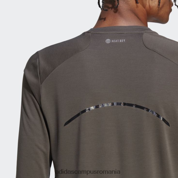 adidas campus romania tricou cu mânecă lungă de antrenament olive best of adi bărbați măsline J266N220549