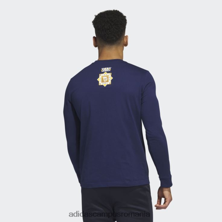 adidas campus romania tricou cu mânecă lungă de la prădători bleumarin bărbați navy/nhl-npr-51q J266N220590