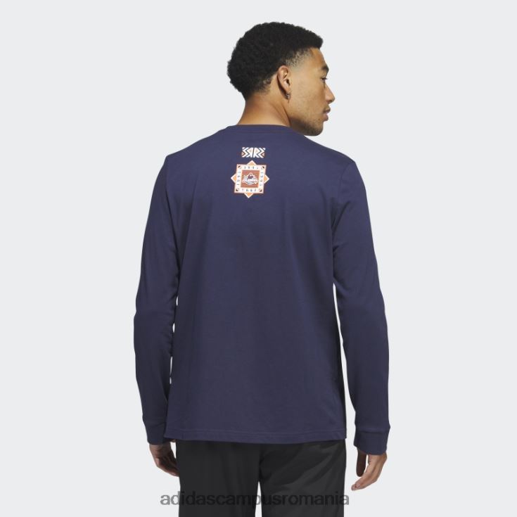 adidas campus romania tricou cu mânecă lungă pentru playmaker de la insulele bleumarin închis bărbați bleumarin închis/nhl-nyi-510 J266N220483