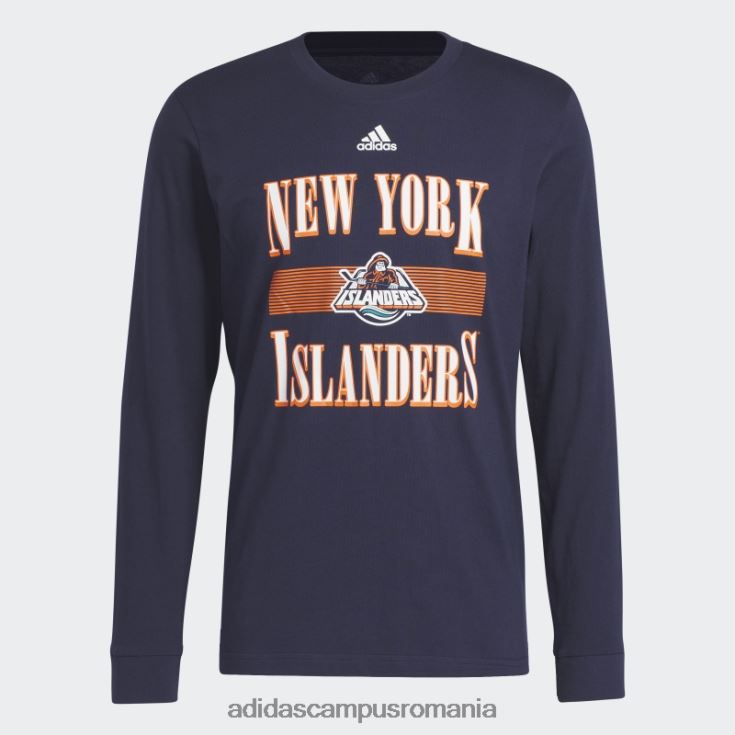 adidas campus romania tricou cu mânecă lungă pentru playmaker de la insulele bleumarin închis bărbați bleumarin închis/nhl-nyi-510 J266N220483