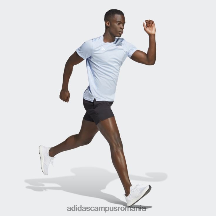 adidas campus romania tricou de alergare blue Dawn Boston Marathon adidas bărbați zori albastre J266N220265