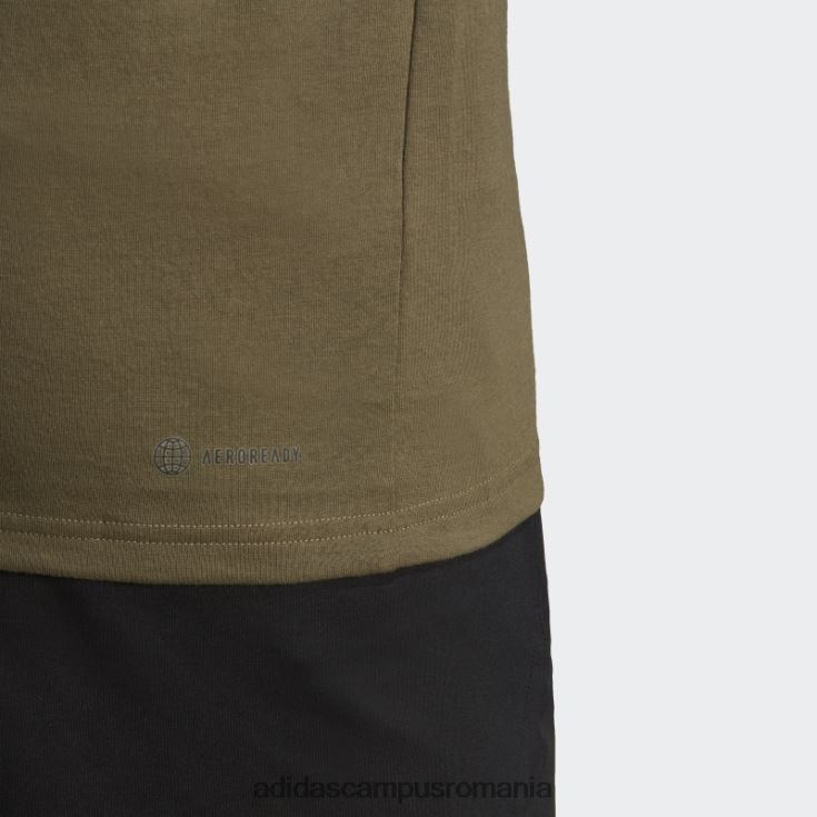 adidas campus romania tricou de antrenament cu logo sezonier train essentials olive adidas bărbați măsline J266N220586
