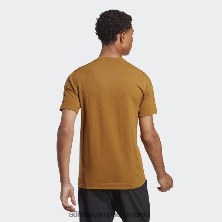 adidas campus romania tricou de antrenament yoga bronz bărbați bronz J266N220587
