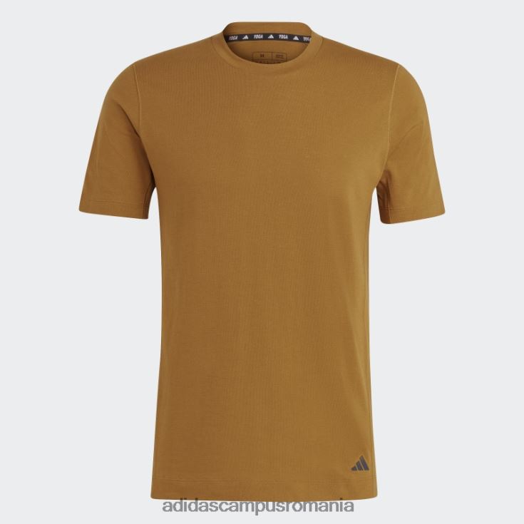 adidas campus romania tricou de antrenament yoga bronz bărbați bronz J266N220587