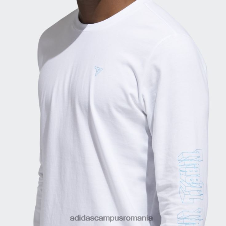 adidas campus romania tricou grafic alb adidas bărbați alb J266N220631