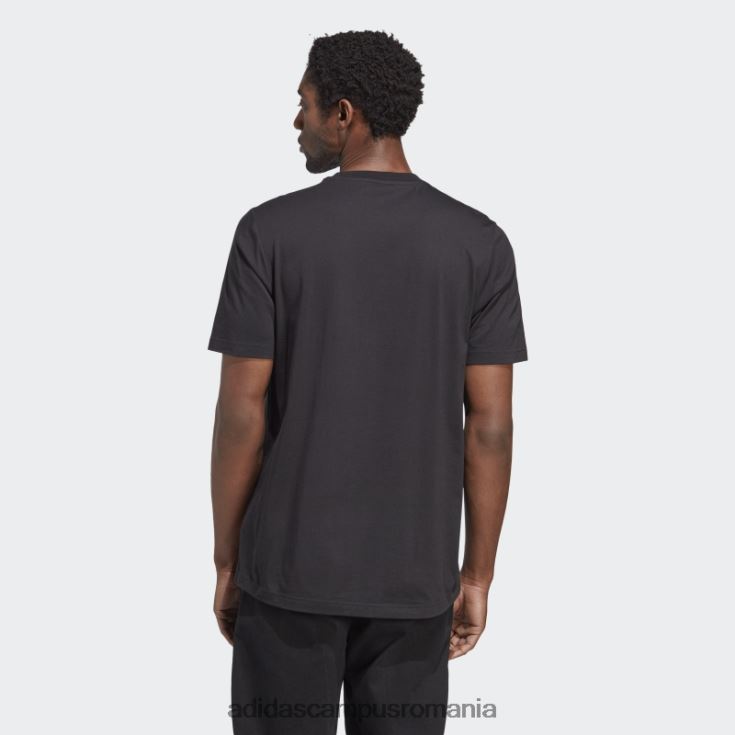 adidas campus romania tricou grafic negru Jamaica bărbați negru J266N220261