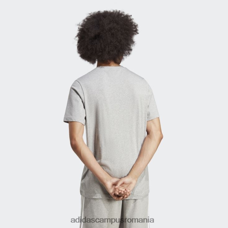 adidas campus romania tricou gri mediu trefoil essentials adidas bărbați gri mediu J266N220595