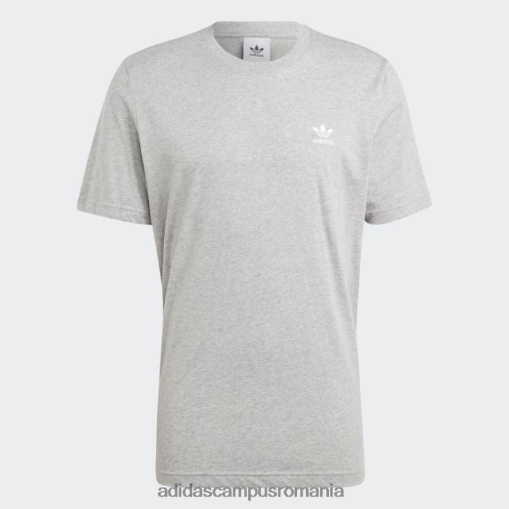 adidas campus romania tricou gri mediu trefoil essentials adidas bărbați gri mediu J266N220595