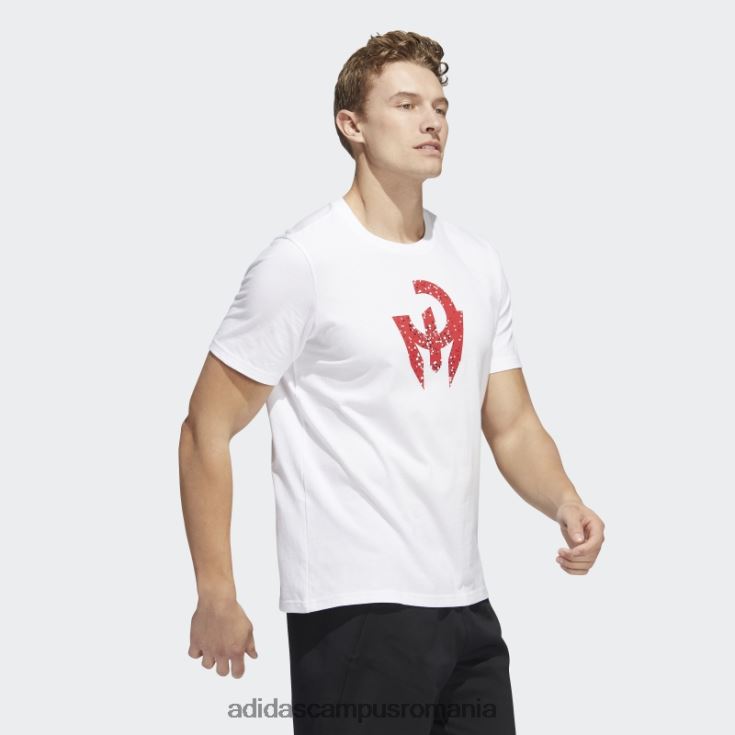 adidas campus romania tricou mahomes alb bărbați alb J266N220324