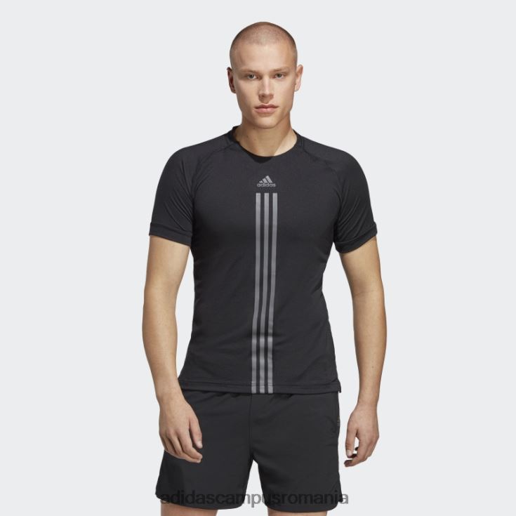 adidas campus romania tricou negru alphastrength bărbați negru J266N220440