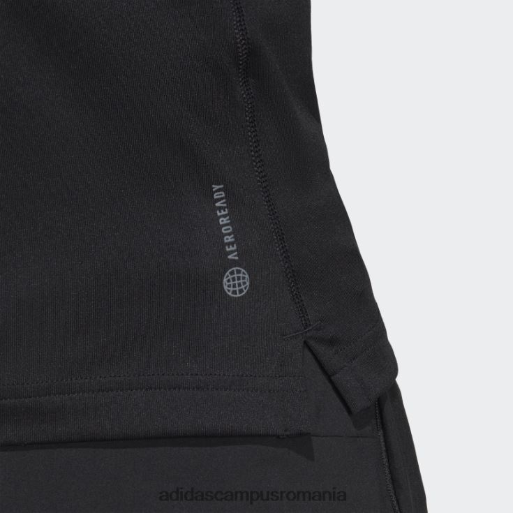 adidas campus romania tricou negru alphastrength bărbați negru J266N220440