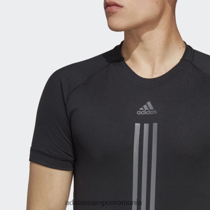adidas campus romania tricou negru alphastrength bărbați negru J266N220440