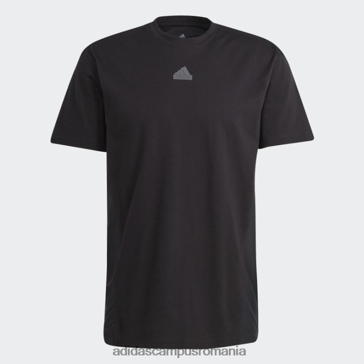 adidas campus romania tricou negru de evadare a orașului adidas bărbați negru J266N220373