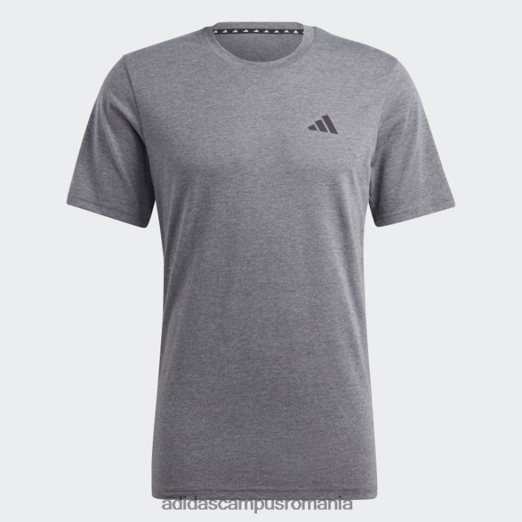adidas campus romania tricou pentru antrenament gri închis, Heather Train essentials feelready bărbați gri închis ericiu/alb/negru J266N220273