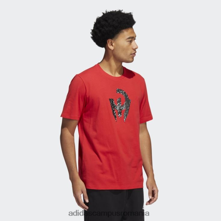 adidas campus romania tricou roșu Mahomes bărbați roșu J266N220290