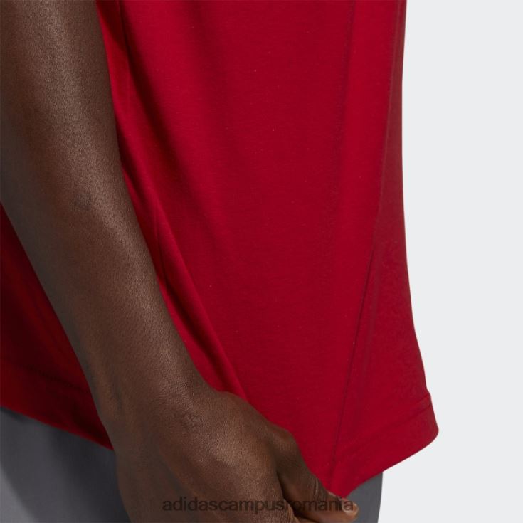 adidas campus romania tricou roșu bărbați roșu/ncaa-rut-7a4-1 J266N220365
