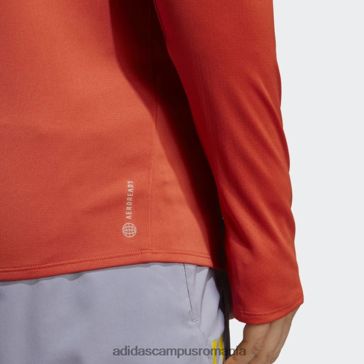adidas campus romania tricou roșu de alergare boston marathon 2023 cu mânecă lungă adidas bărbați roșu J266N220367