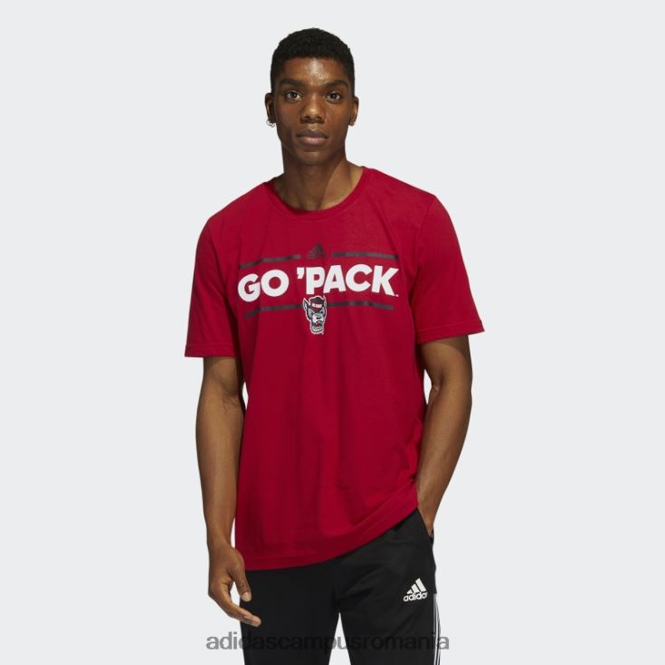 adidas campus romania tricou roșu de haită de lup bărbați roșu/ncaa-ncs-749-1 J266N220734