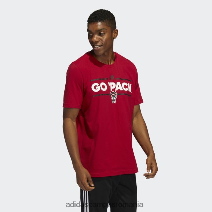 adidas campus romania tricou roșu de haită de lup bărbați roșu/ncaa-ncs-749-1 J266N220734