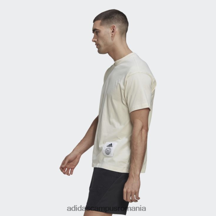 adidas campus romania tricou sport cu insignă mare nevopsită (neutru de gen) bărbați nevopsit J266N220254
