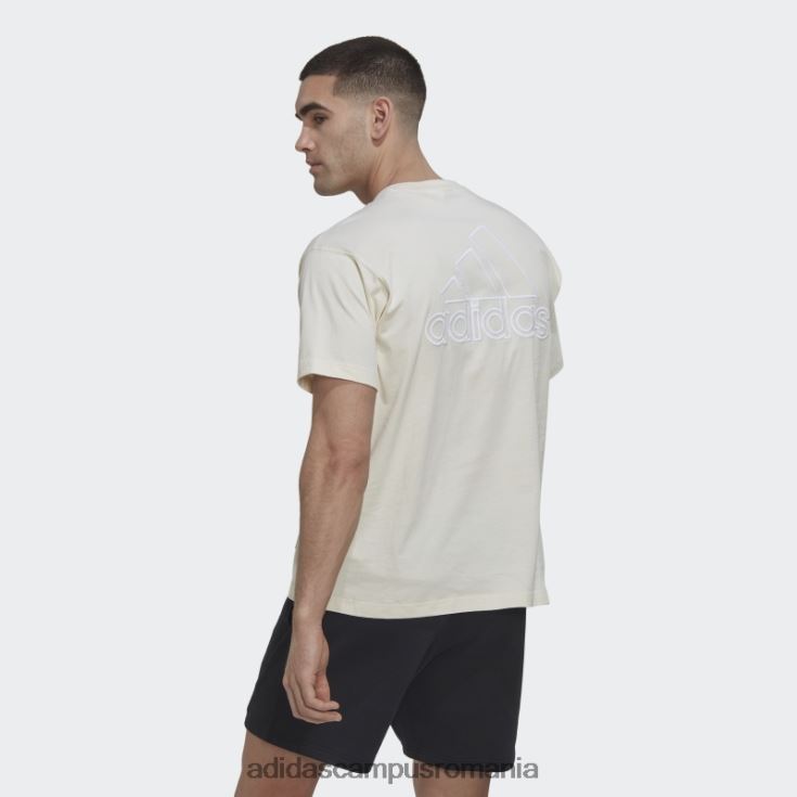 adidas campus romania tricou sport cu insignă mare nevopsită (neutru de gen) bărbați nevopsit J266N220254