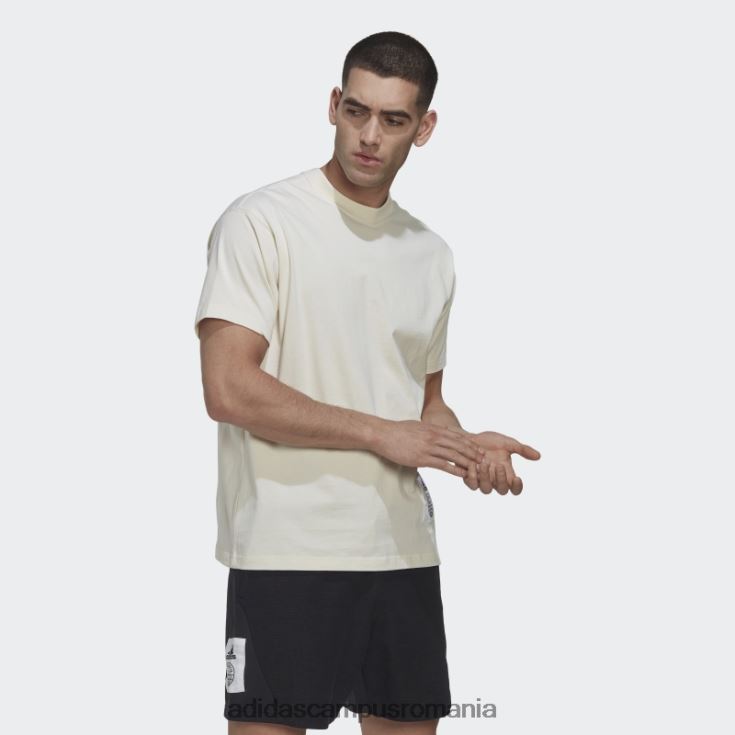 adidas campus romania tricou sport cu insignă mare nevopsită (neutru de gen) bărbați nevopsit J266N220254