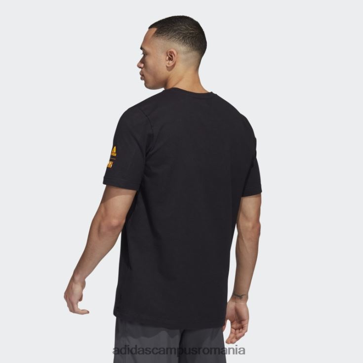 adidas campus romania tricou stilat penguins playmaker multi bărbați negru/multi J266N220165