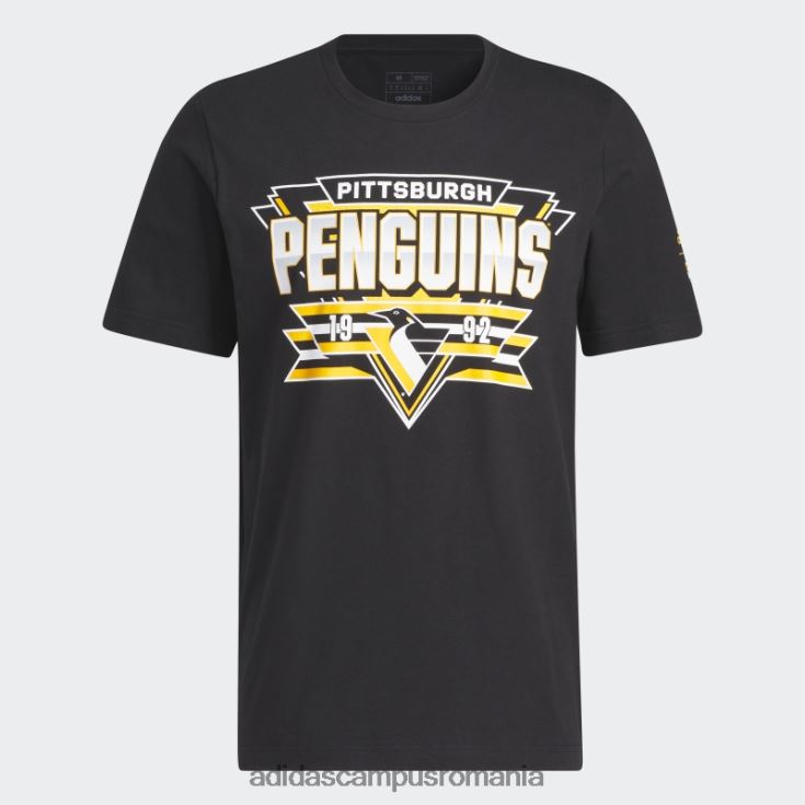 adidas campus romania tricou stilat penguins playmaker multi bărbați negru/multi J266N220165