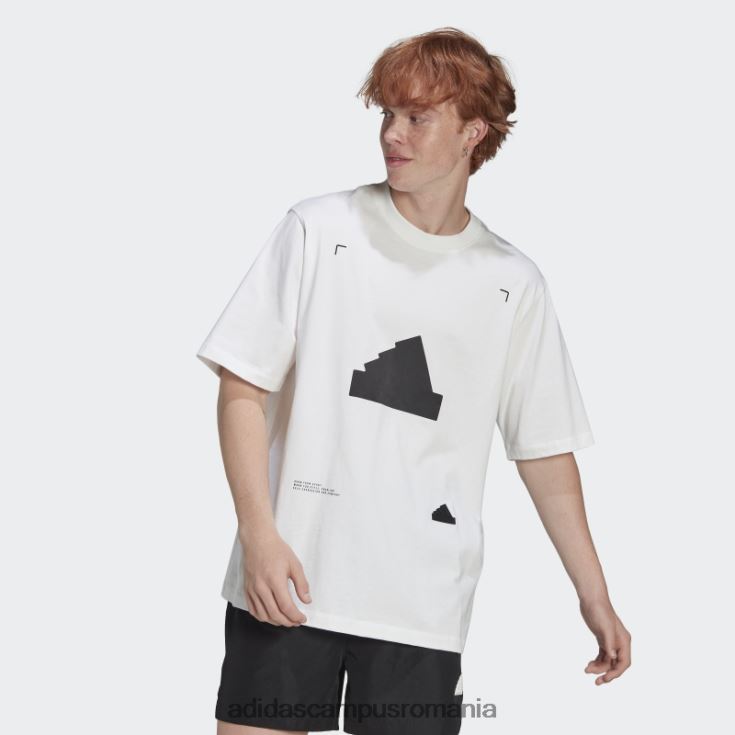 adidas campus romania tricou supradimensionat alb adidas bărbați alb J266N220202